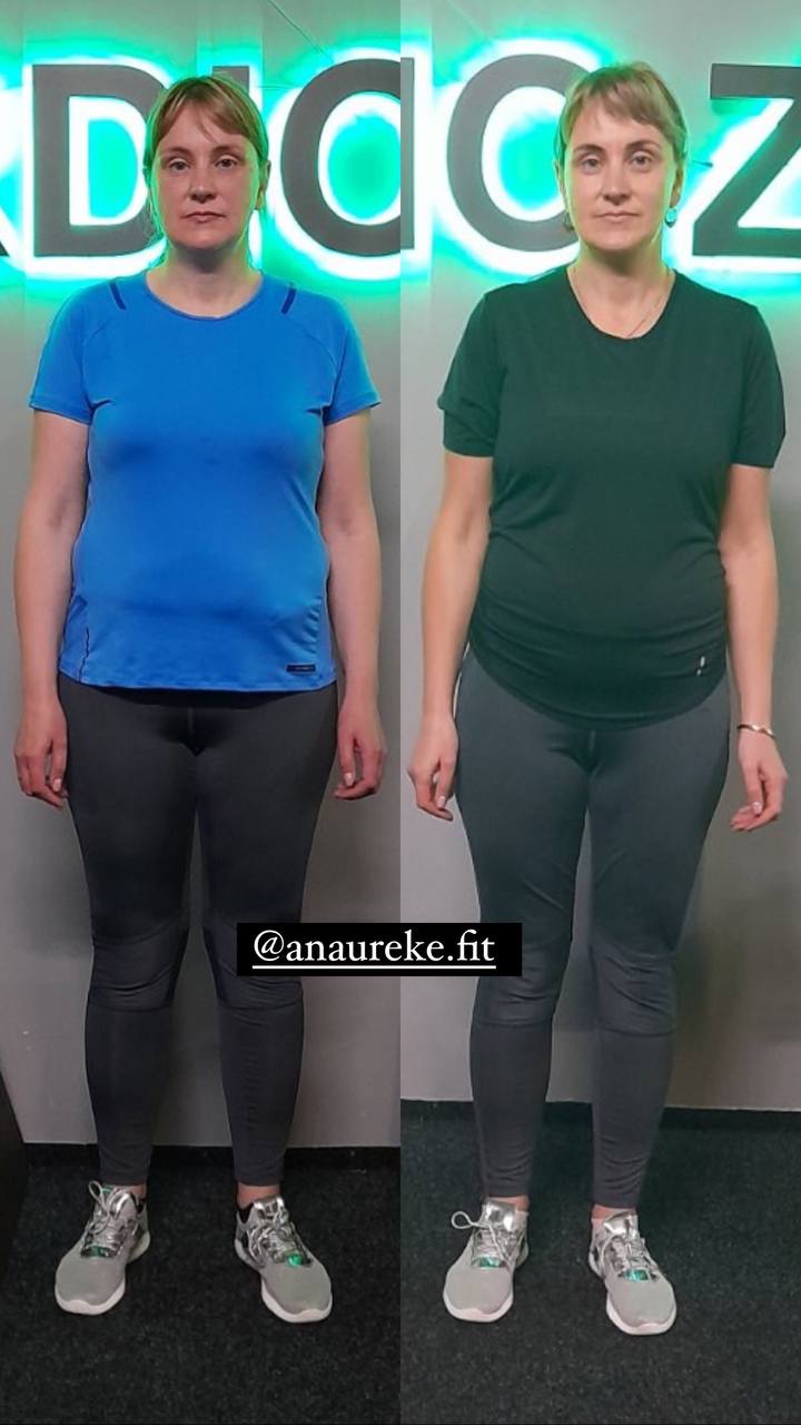 Înainte și după: clientă a Anei Ureche
