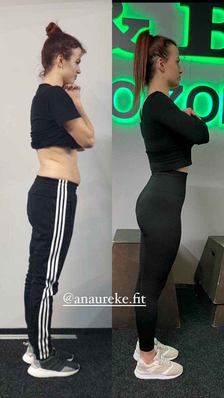 Înainte și după: clientă a Anei Ureche